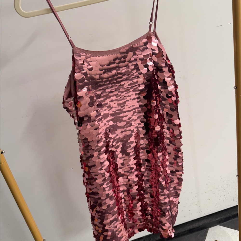 A New Day Rose Sequin Dress